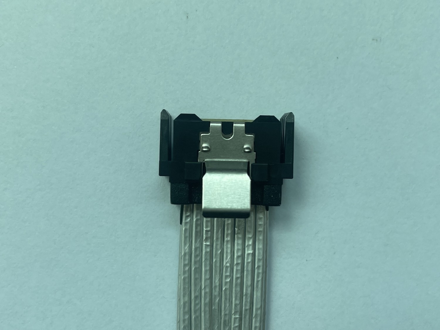MCIO 4X 对 4X 直头 180° 高速线_PCIe 5.0 服务器 85/100 欧姆连接线_烨兴电子 Suntecc